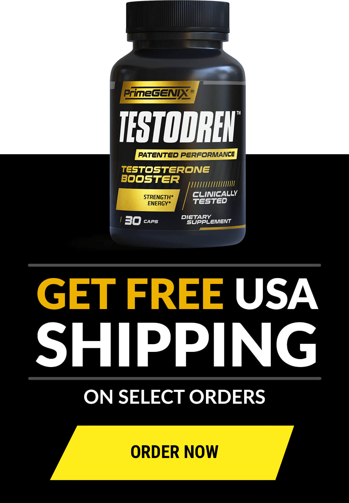 Get Free USA Shipping on Testodren